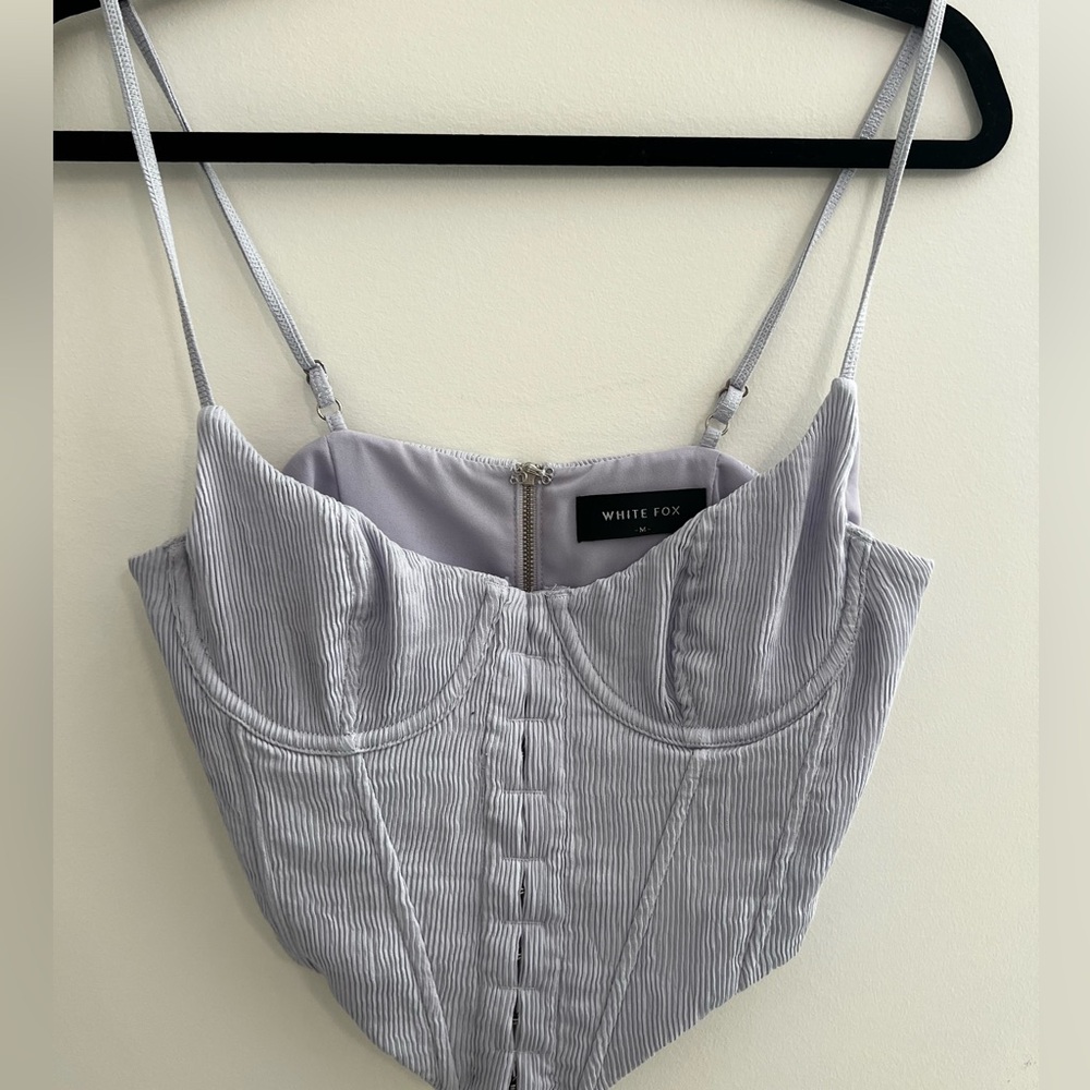 White Fox Bustier